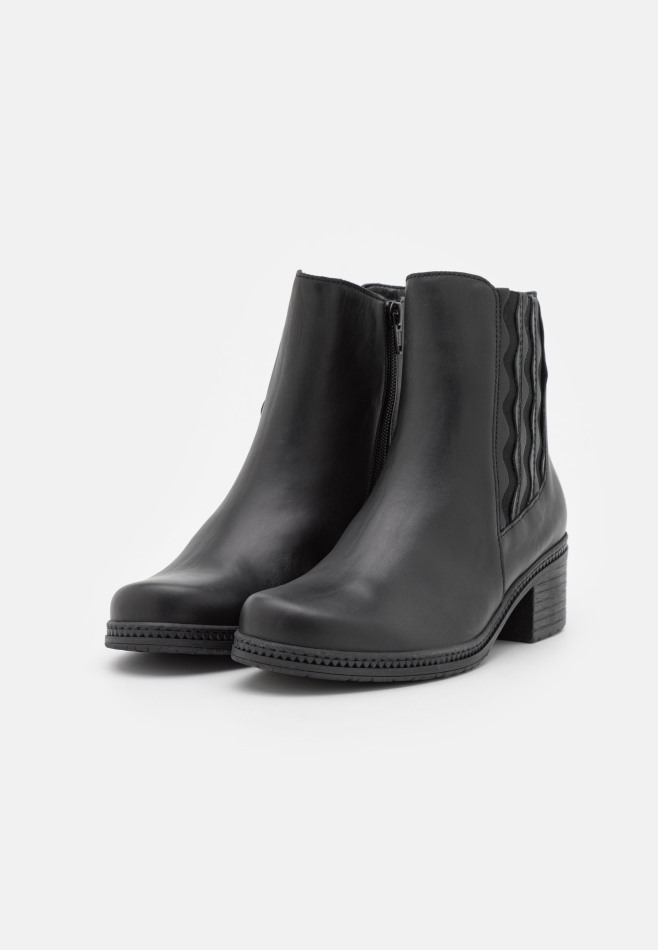 Femmes Noires Gabor | Bottines Classiques Exclusives